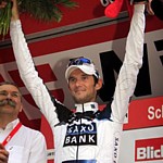 Frank Schleck gagne la troisi�me �tape du Tour de Suisse 2010